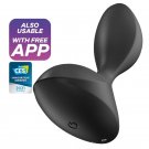 Satisfyer Sweet Seal Vibrating Plug, Black