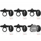 Black and Silver Burton Remote Control Cockring Watchme 5 + 1 Free