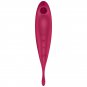 Satisfyer Twirling Pro+ Air Pulse Stimulator & Vibrator App - Red