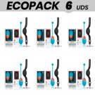 Ecopack 6 Uds - Wearwatch Remote Control Egg Technology Watchme Blue / Jet