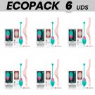 Ecopack 6 Uds - Wearwatch Egg Remote Control Technology Watchme Sea Water / Pink