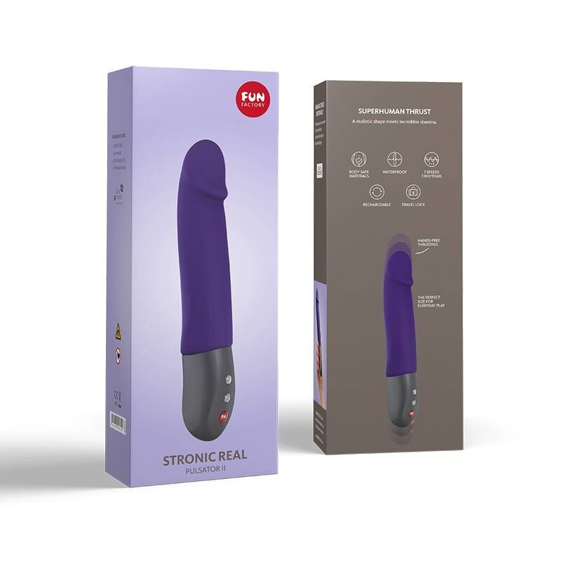 Fun Factory - Stronic Real Pulsator Ii Dark Violet