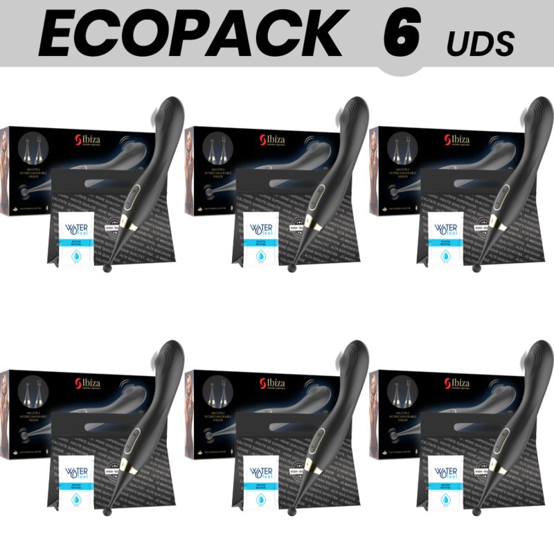 Ecopack 6 Units - Ibiza Pulsing G-spot Clitoral Stimulator