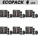Ecopack 6 Uds - Old Watchme Remote Control Tiberio Anal Vibrator Plug