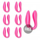 Oninder G-spot & Clitoral Stimulator Pink - Free App 6+1 Free