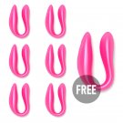 Oninder G-spot & Clitoral Stimulator Pink - Free App 6+1 Free