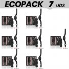 Ecopack 7 Uds - Anne S Desire Panty Pleasure Tecnolog A Watchme Black