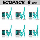 Ecopack 6 Uds - Wearwatch Vibrator Dual Technology Watchme Light Green