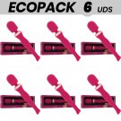 Ecopack 6 Units - Powerful Rechargeable Akasha Ritual Wand 2.0 Orchid