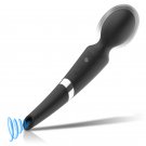 Black&silver - Beck Suction & Vibration Silicone Rechargeable Black