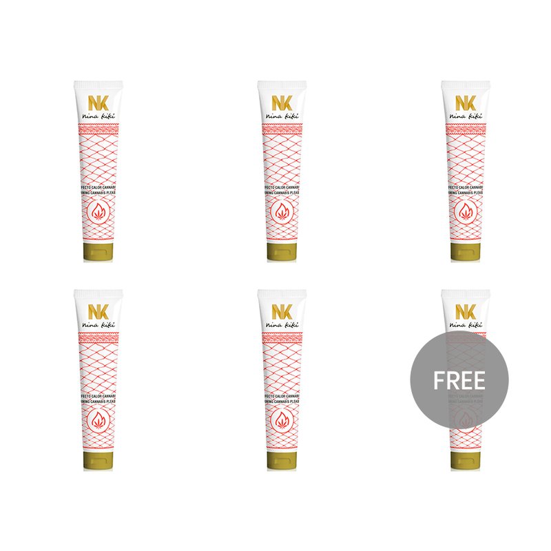 Nina Warning Effect Cannabis Lubricant 125 Ml 5+1 Free