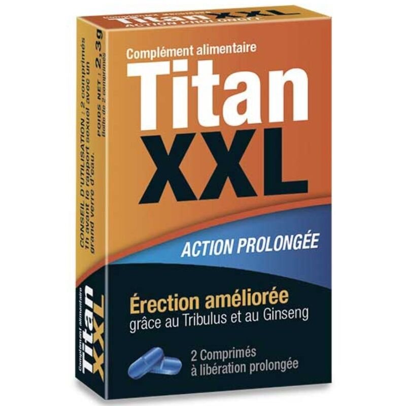 Titan Xxl Erection And Increase Testosterone 2 Pills
