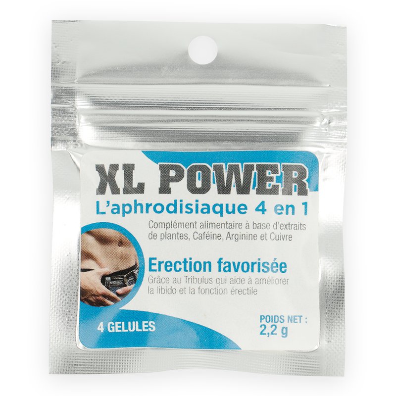 Xl Power Aphrodisiac And Erection Capsules 4 Cap