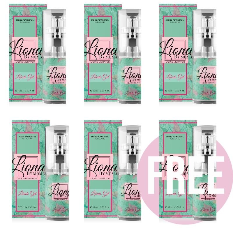 Liona By Moma Liquid Vibrator Libido Gel 15 Ml 5+1 Free