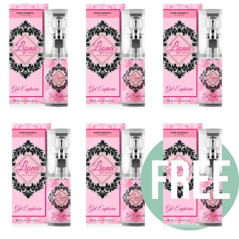 Liona By Moma Liquid Vibrator Euphoria Gel 15 Ml 5+1 Free
