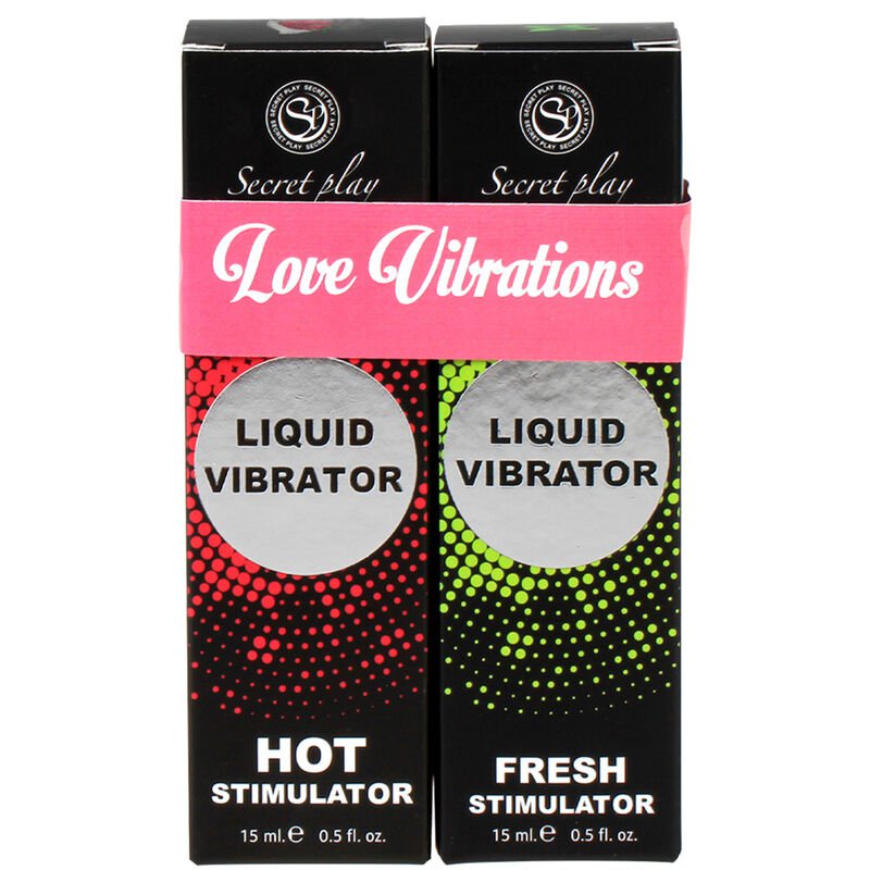 Secretplay Liquid Vibrator - Love Vibrations Pack