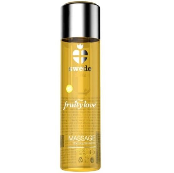 Swede Fruity Love Warming Effect Massage Oil Tropical Fruity With Honey 60 Ml.