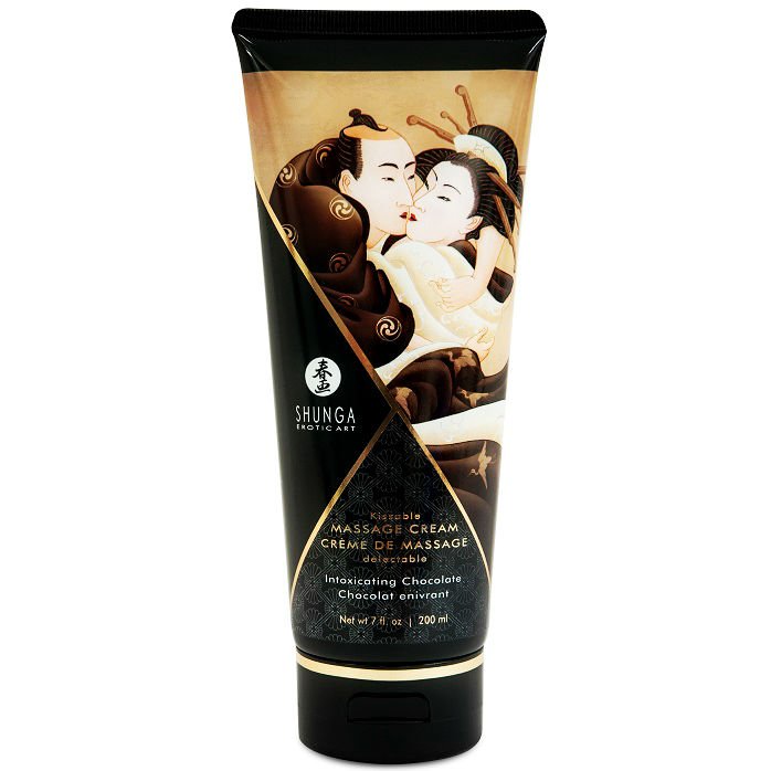 Shunga Massage Cream Kissable Chocolat 200ml