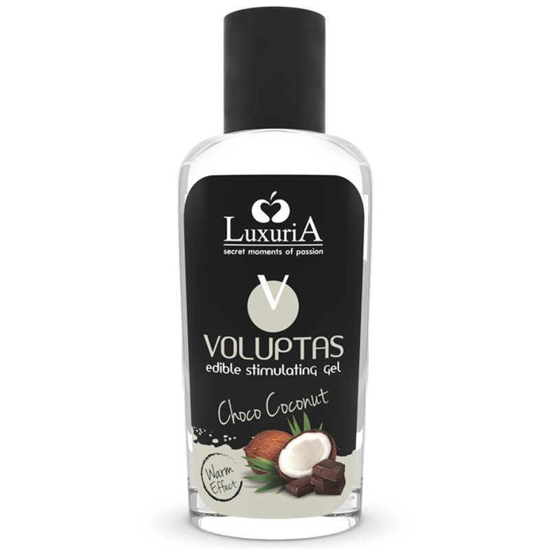 Luxuria Voluptas Edible Stimulating Gel Warming Effect - Coconut And Cream 100 Ml