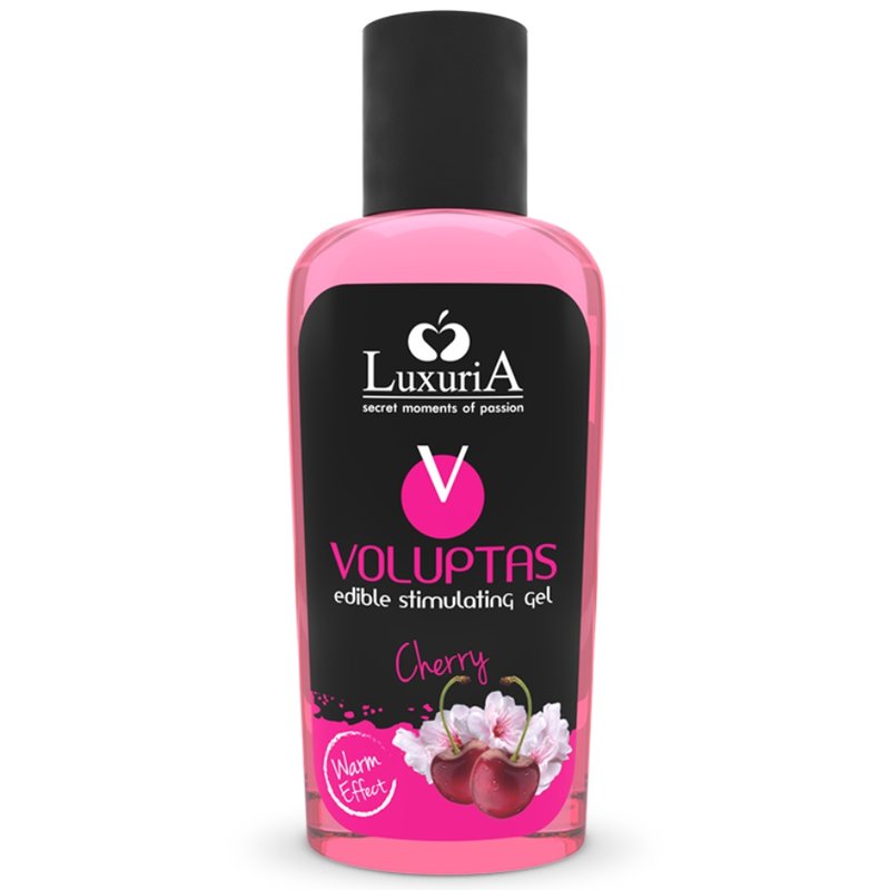 Luxuria Voluptas Edible Stimulating Gel Warming Effect - Cherry 100 Ml