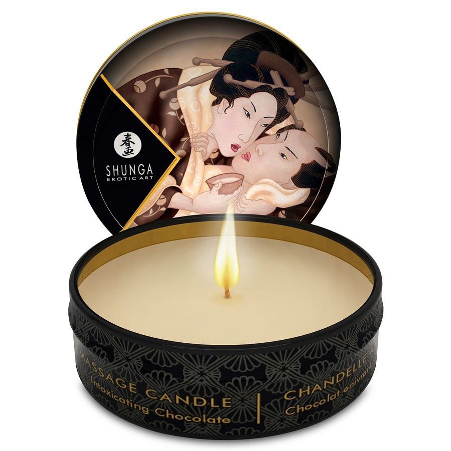Mini Caress By Candlelight Massage Candle Heady Chocolate