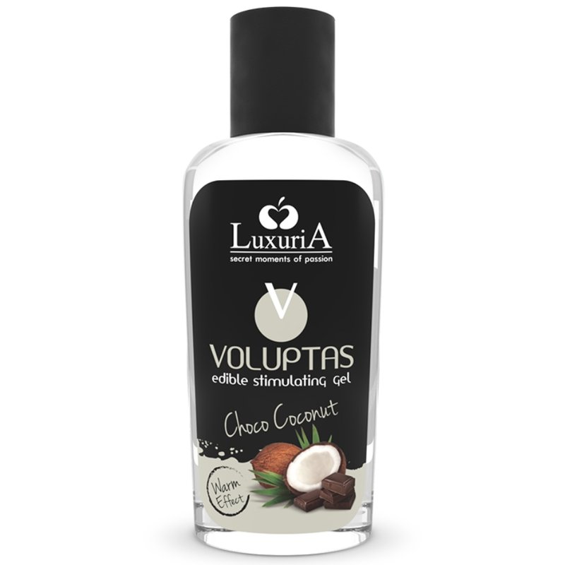 Luxuria Voluptas Edible Stimulating Gel Warming Effect - Coconut And Cream 100 Ml