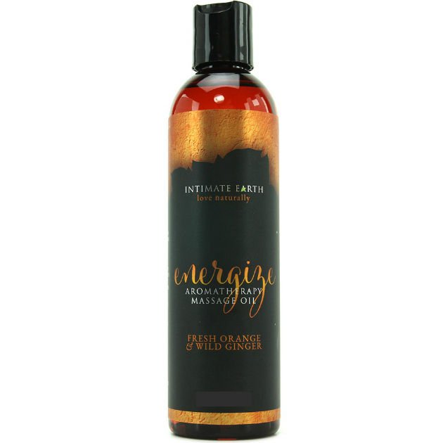 Intimate Earth Fresh Orange & Wild Ginger Oil Massage 120ml