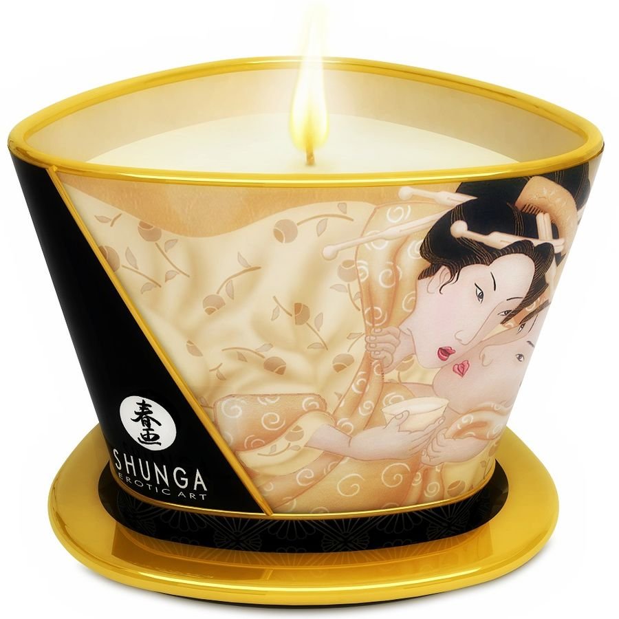 Mini Caress By Candlelight Massage Candle Desire, Vanilla