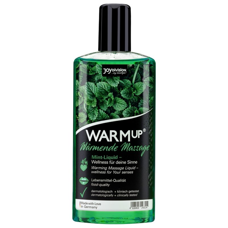 Joydivision Warmup Warming Massage Gel, Mint 150 Ml