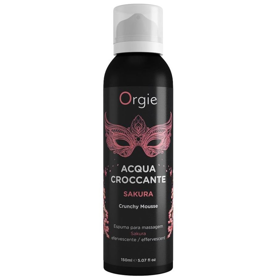 Orgie Effervescent Moisturizing Foam Sakura Scent 150 Ml