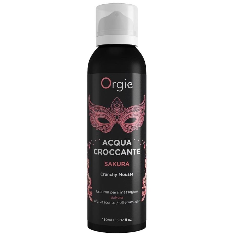 Orgie Effervescent Moisturizing Foam Sakura Scent 150 Ml