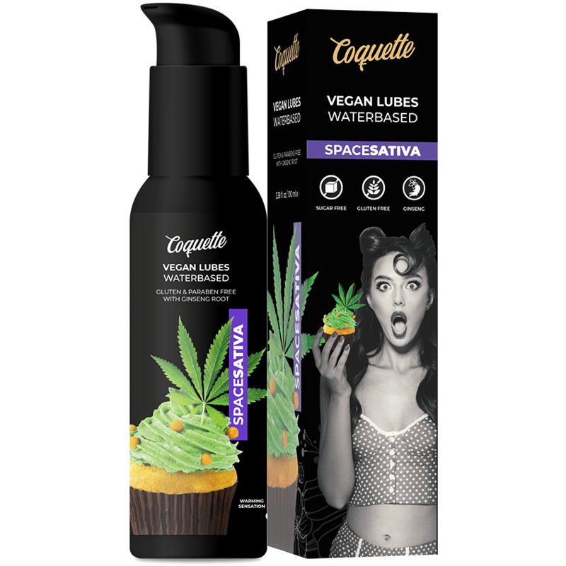 Coquette Premium Experience 100ml Vegan Lubes Space Sativa