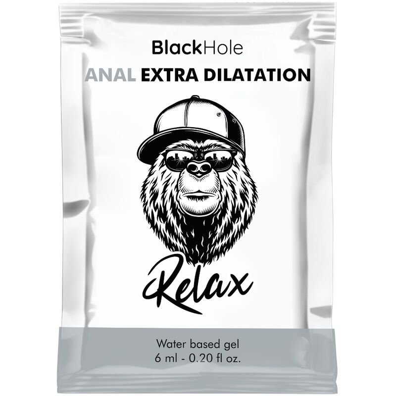 Black Hole Water Based Gel Extra Dilatation 6 Ml Single Dose