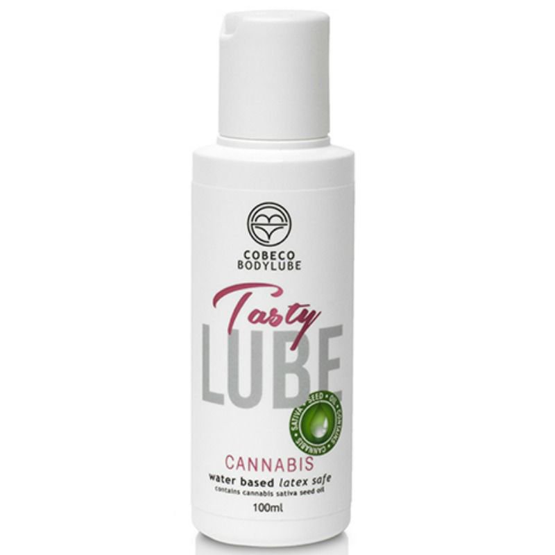 Cobeco Pharma Tasty Lube Lubricant Cannabis 100 Ml /en/de/fr/es/it/nl/