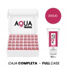 Moq 200 - Aqua Travel Wild Raspberry Flavour Waterbased Lubricant - 50 Ml