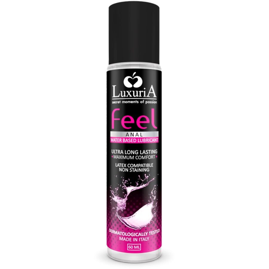 Luxuria Feel Anal Water Based Lubricant 60 Ml