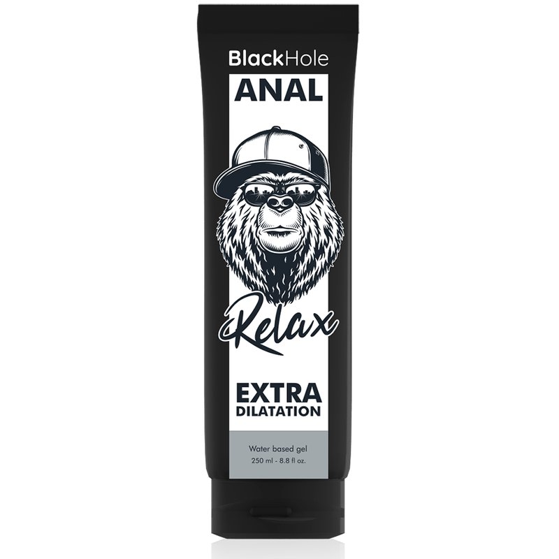 Black Hole Water Base Gel Anal Dilation 250 Ml