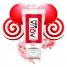 Aqua Travel Lollipop Flavour Waterbased Lubricant, 50 Ml
