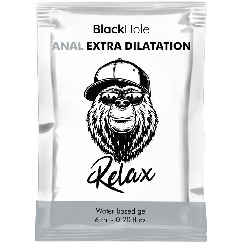 Black Hole Water Based Gel Extra Dilatation 6 Ml Single Dose