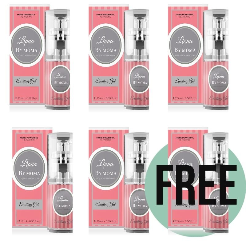 Liona By Moma Liquid Vibrator Exciting Gel15 Ml 5+1 Free