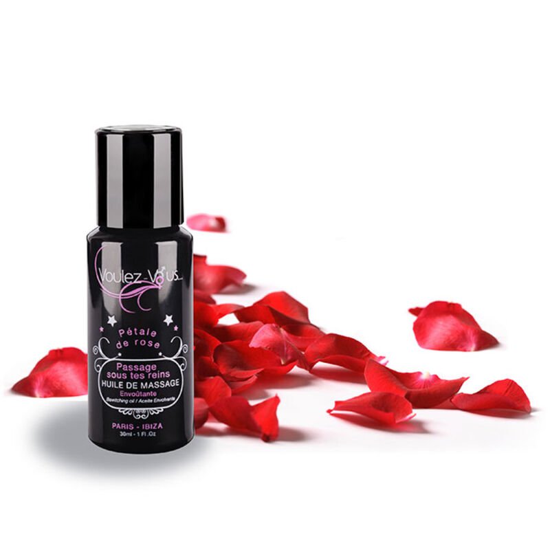 Voulez-vous Massage Oil Captivating - Rose Petals 30 Ml
