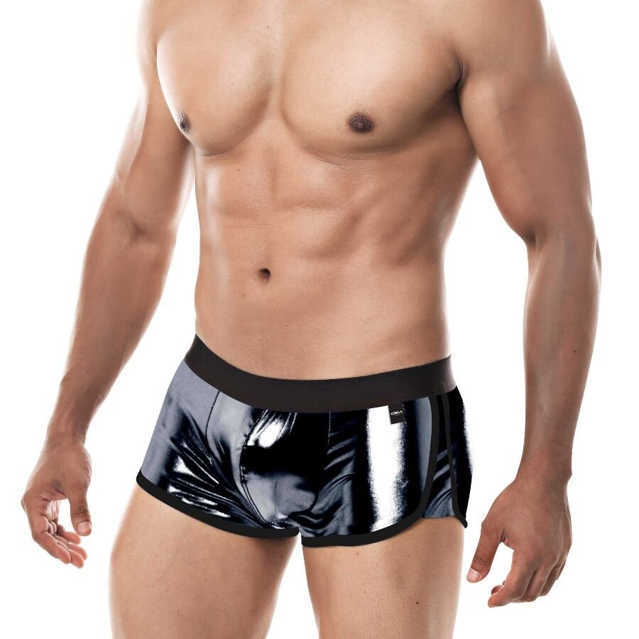 Cut4men - Boxer Trunk Black Skai M