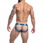 Cut4men - Jockstrap Desire Blue Leatherette Xl