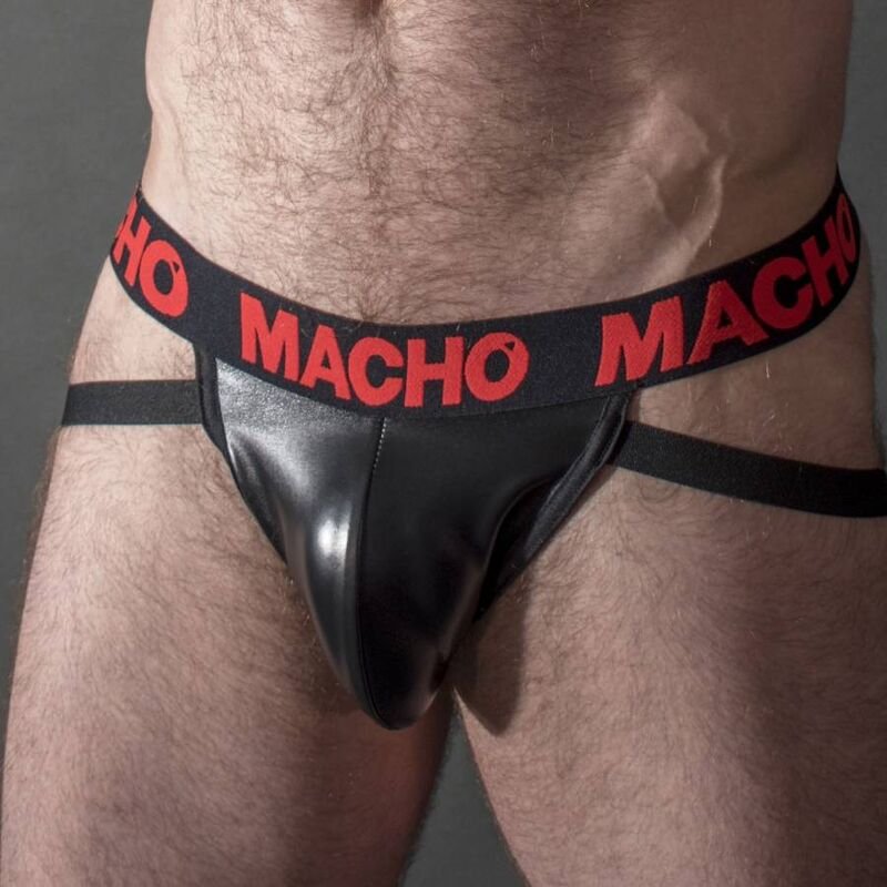 Macho - Mx25rc Jock Red Leather M