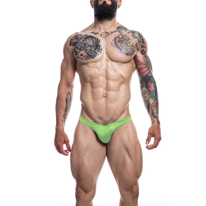 Cut4men - Thong C4m03 Provocative Neon Green L