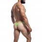 Cut4men - Thong C4m03 Provocative Neon Green L