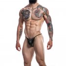 Cut4men - G-string Provocative Black Leatherette Xl
