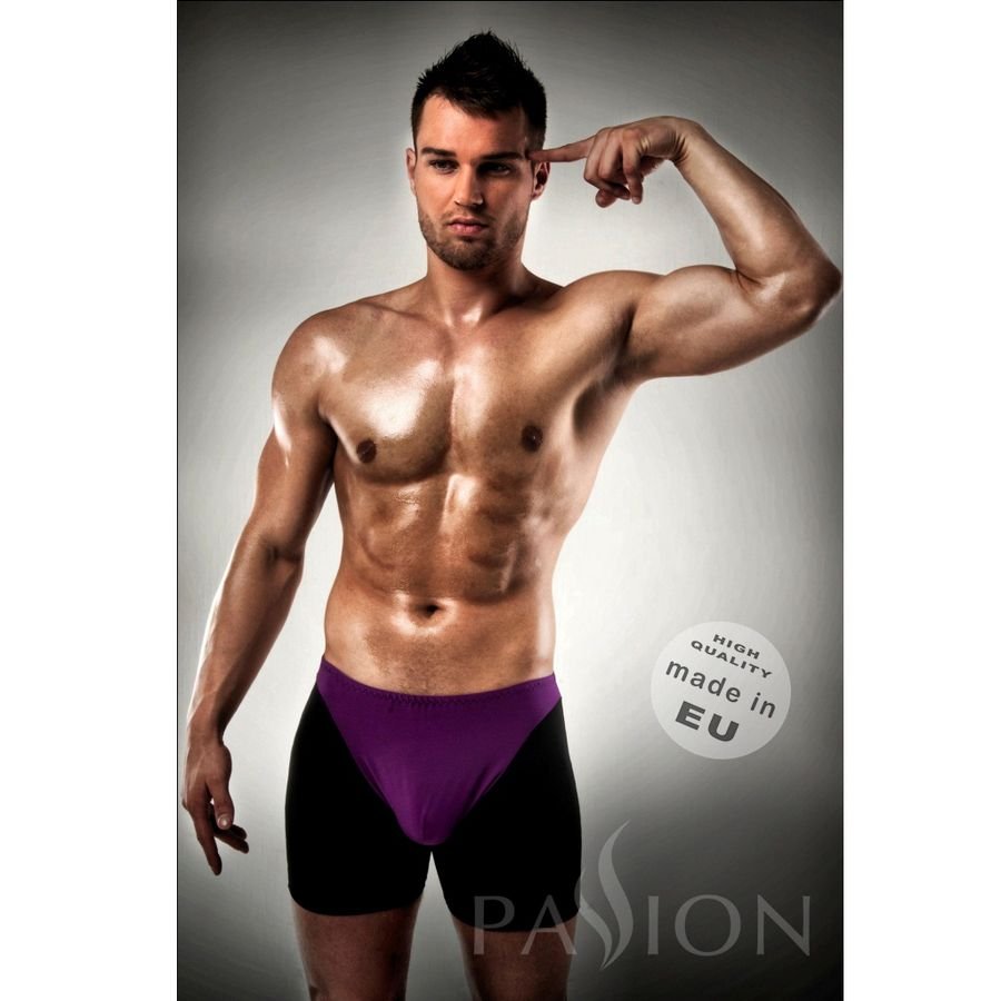 Boxer Men Passion Linger Purple/ Black S/m
