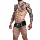 Cut4men - Booty Shorts Black Leatherette L