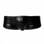 Cut4men - Booty Shorts Black Leatherette L